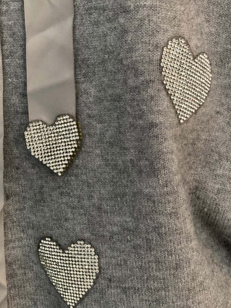 Sweater Gris de Corazón