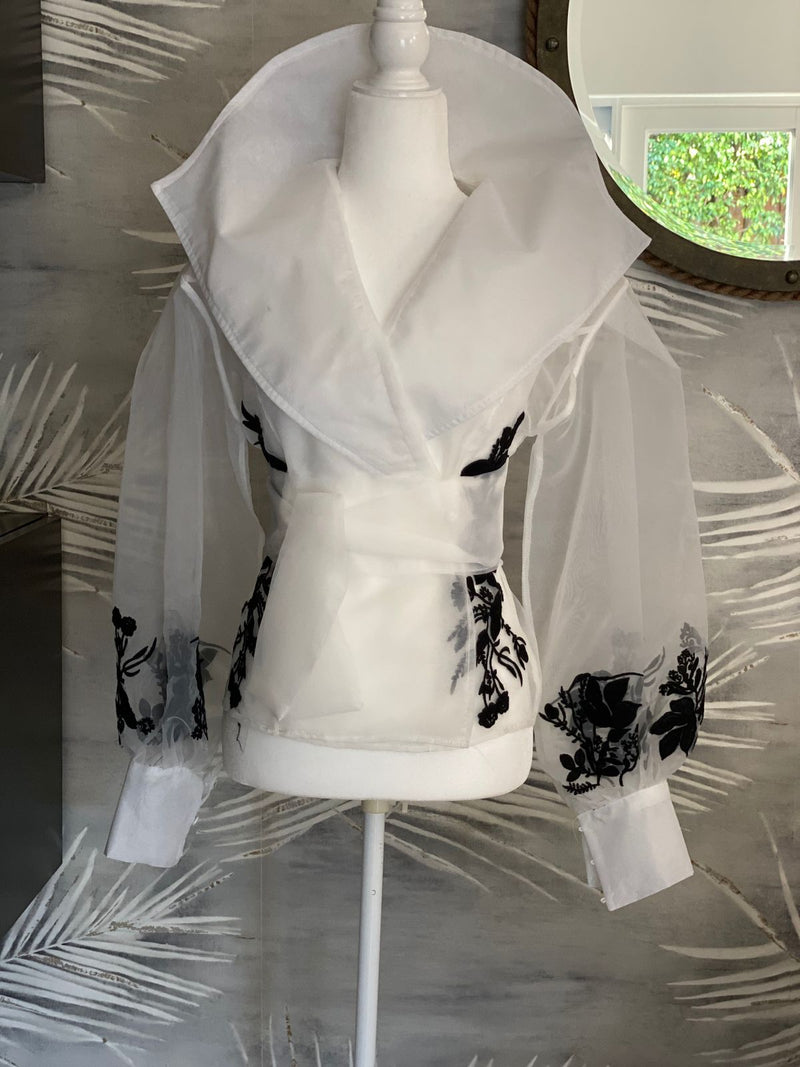 Camisa en Organza